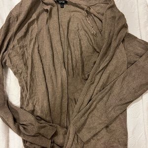 Grey/ Beige women’s size XL cardigan